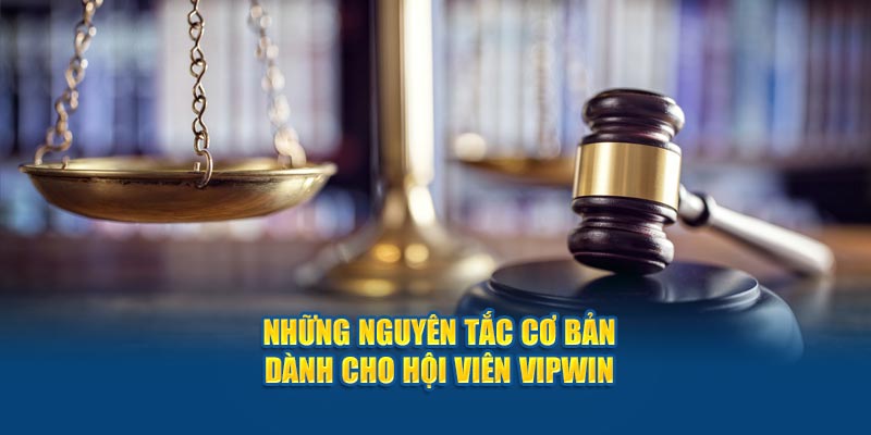 Những nguyên tắc cơ bản dành cho hội viên Vipwin